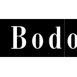 BodoniCondCameo