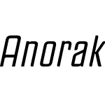 Anorak Condensed