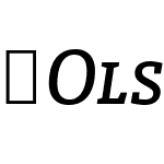 OlsenScOffcPro-Italic