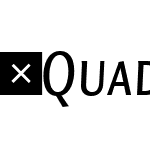 QuadraatSansScOffcPro-CondItalic