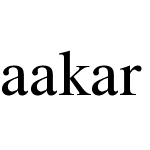 aakar