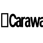 Carawan-BoldCondensed