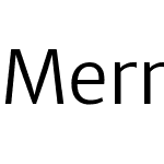 Merriweather Sans