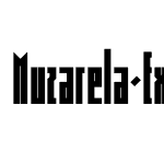 Muzarela-ExtracondensedBlack