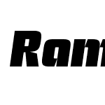 Ramsey-BlackItalic