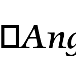 AngkoonTF-MediumItalic