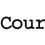 Courier Mega RS Semi-Condensed