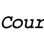 Courier Mega RS Semi-Condensed