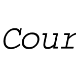 Courier Mega RS Semi-Condensed