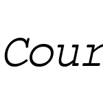 Courier Mega RS Semi-Condensed