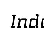 Indento-Italic