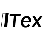TexicaliX-MediumItalic