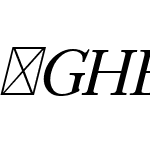 GHEALilit-Italic