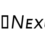 NexusSansScOffc-Italic