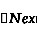 NexusMixOffc-BoldItalic