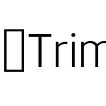 TrimWebLight