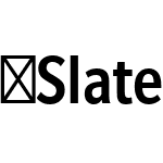 SlatePro-MediumCondensed