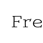 FreekenfontExanded