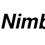 Nimbus Sans L