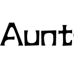 Aunt-紫荆体