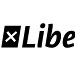 Libertad-Web-Bold-Italic