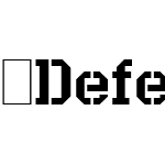 Defense-Regular