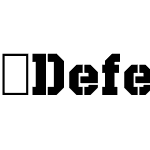 Defense-Bold