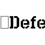 Defense-Regular