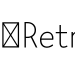 Retrostar-Thin