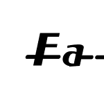 FatFontGroteskStreamlineItalic