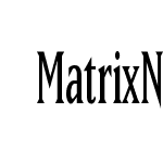 MatrixNarrow