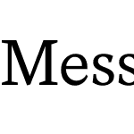 Messina Serif