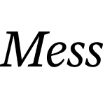 Messina Serif