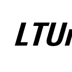 LTUnivers-CondHeavyItalic
