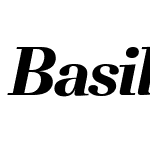 BasiliaSH-BoldItalic