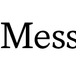 Messina Serif