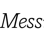 Messina Serif