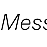 Messina Sans