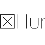 HurmeGeometricSans2-Thin