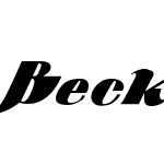 Becker Poster Script LHF