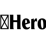 HeroinePro-CondBold