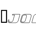 JakoneOutlineItalic