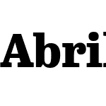 Abril Titling
