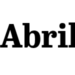 Abril Titling Narrow