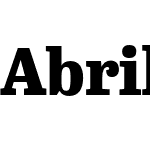 Abril Titling Narrow