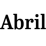 Abril Titling Narrow