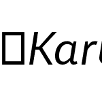 KarbidOffc-Italic