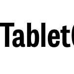 Tablet Gothic Condensed