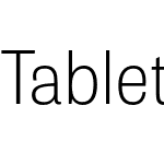 Tablet Gothic Narrow