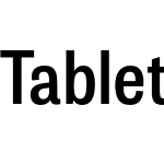 Tablet Gothic SemiCondensed